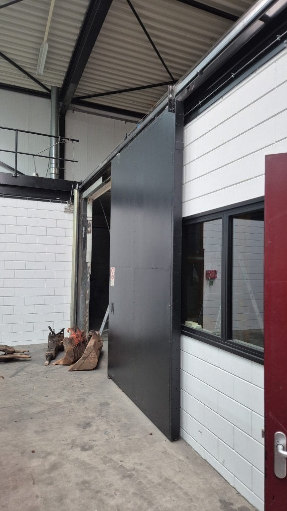 Grote schuifdeur garagedeur deur 228,3 x 355 cm ( 290 ), Ophalen, Garagedeur, Zo goed als nieuw, Schuifdeur
