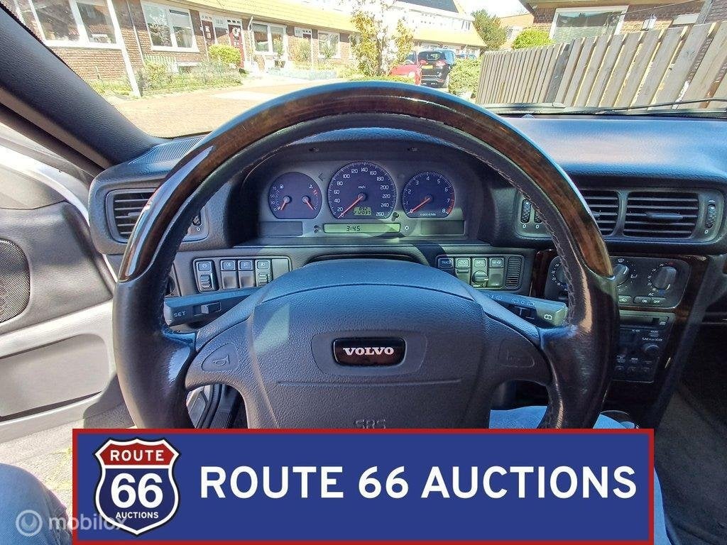 Volvo V70 R | 1998 | Route 66 Auctions, Auto's, Overige carrosserieën, Zwart, Bedrijf, Handgeschakeld