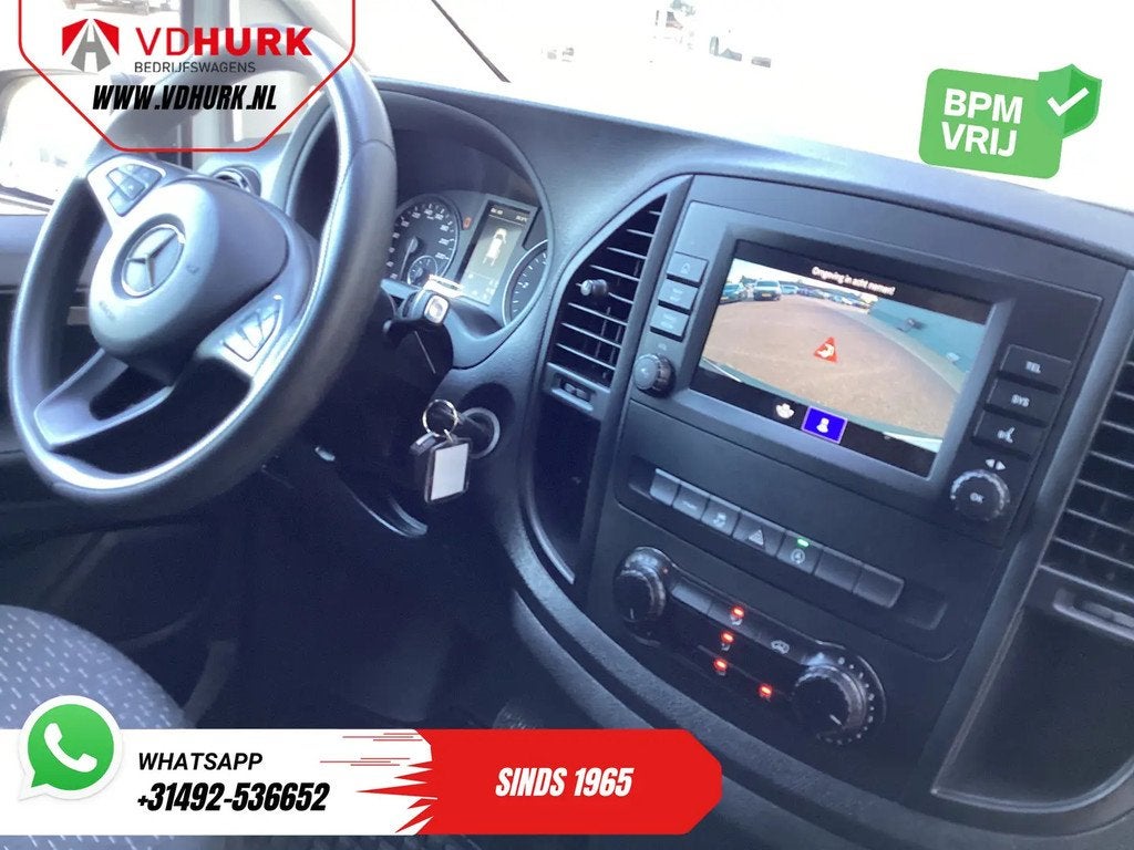 Mercedes-Benz Vito 116 CDI Aut. L3 Carplay/ Cru € 28.944,0, Automaat, Stof, Wit, Bedrijf