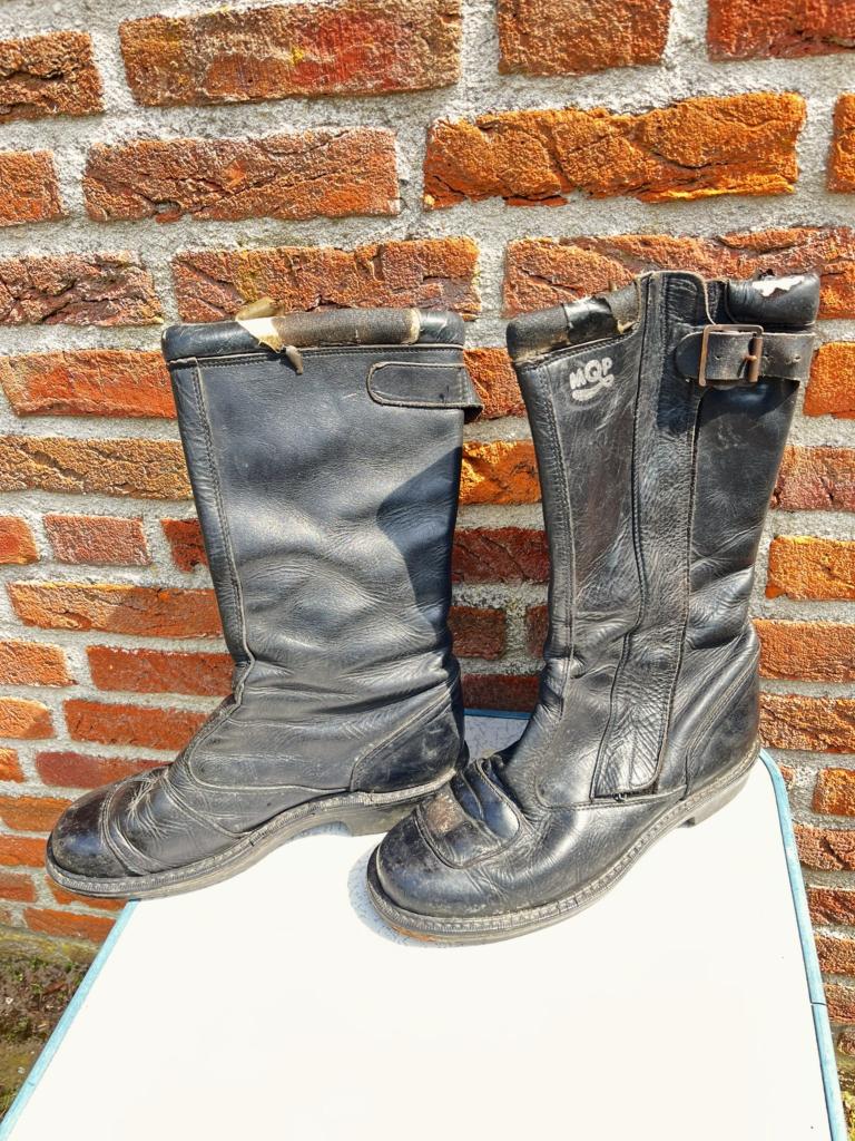 Motorlaarzen, maat 41 en 38, Ophalen, Laarzen, Tweedehands, Dames