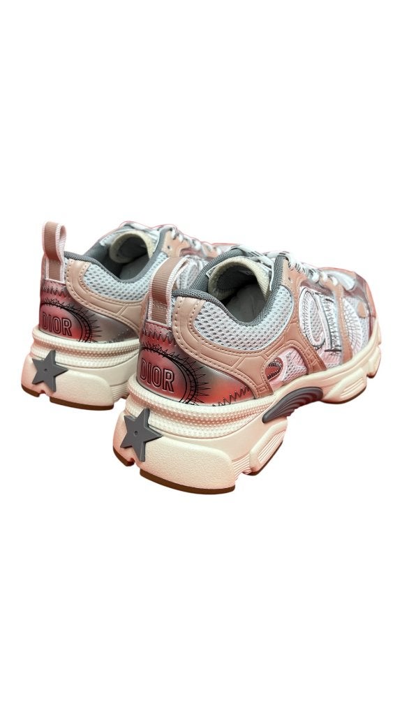 Dior Chrono-Sneaker Mesh wit/nude Maat 41, Ophalen of Verzenden, Nieuw, Wit