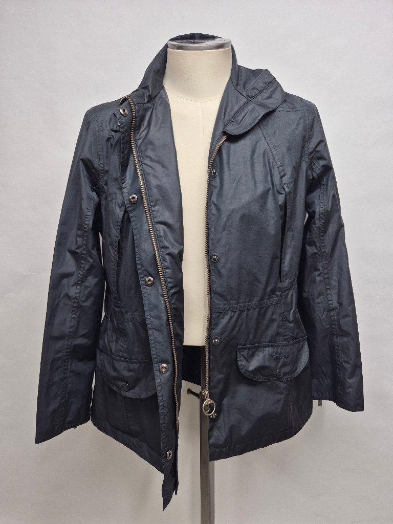 Barbour 'Silken Rambler' windjack, nieuw maat 44, Barbour, Zwart, Maat 42/44 (L), Nieuw