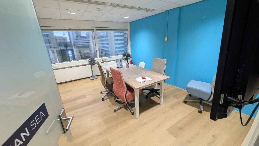 Office Desk Meeting, Ophalen, Gebruikt, 96 cm, Hout