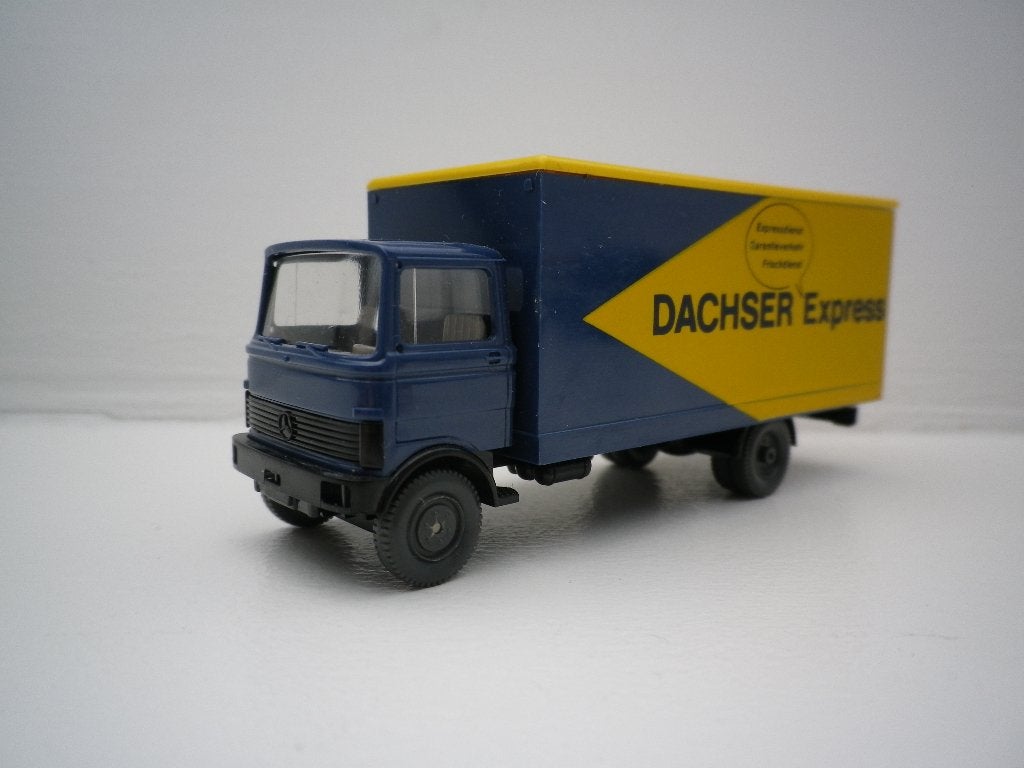 Wiking Mercedes lp 809 bakwagen Dachser express, Ophalen of Verzenden, Zo goed als nieuw, Bus of Vrachtwagen, Wiking