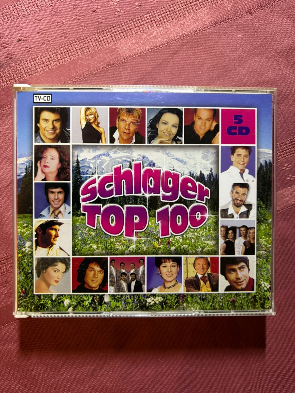 Schlager Top 100  5cd-box, Verzenden, Gebruikt, Verzamelalbum, Schlager