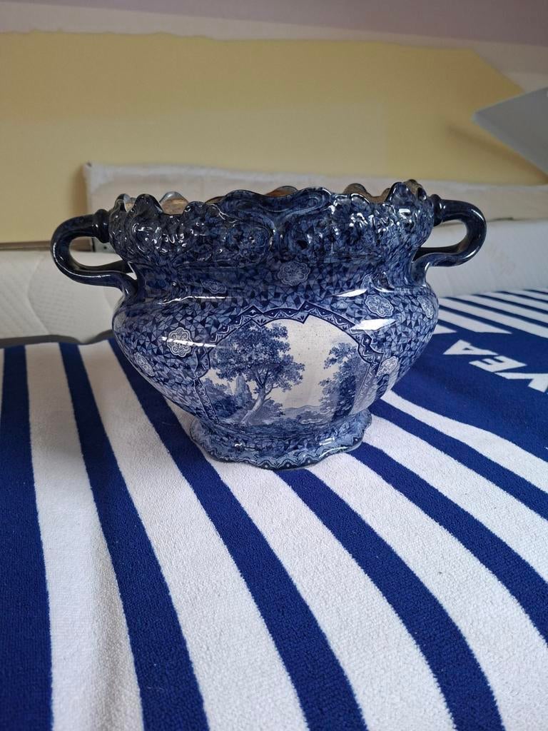 Cachepot Villeroy & Boch antieke bloempot, Ophalen of Verzenden