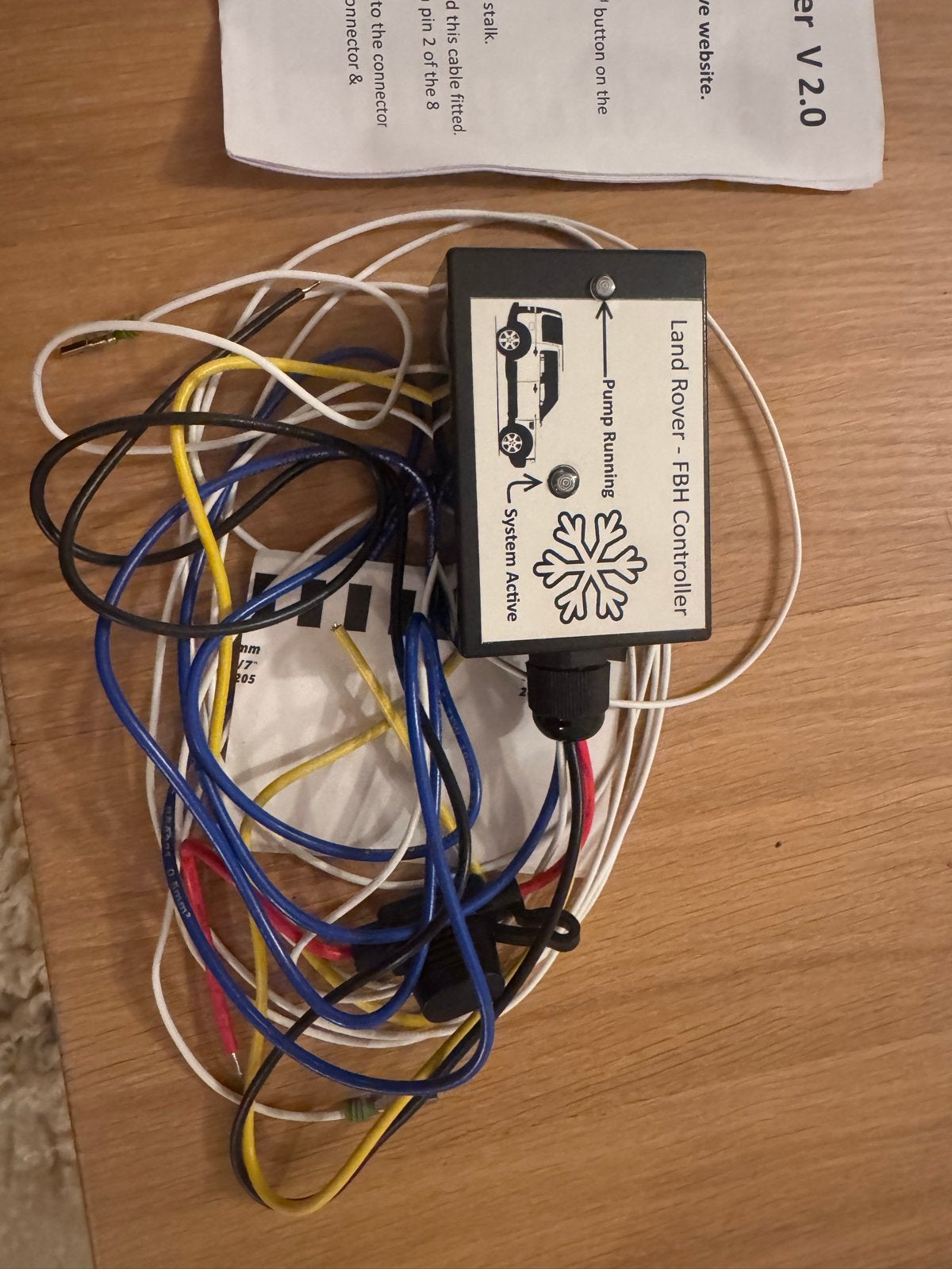 Land Rover FBH Controller V2.0 - Standkachel Bediening, Ophalen of Verzenden, Gebruikt, Land Rover