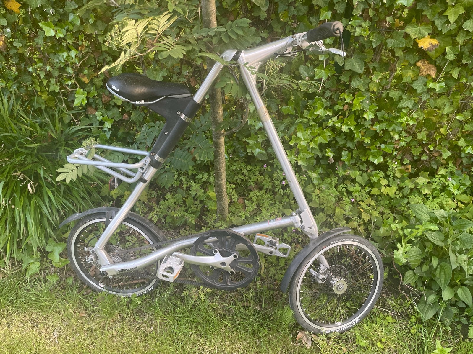 Strida vouwfiets - Compact en stijlvol, Gebruikt, Heren, 16 tot 18 inch, Versnellingen