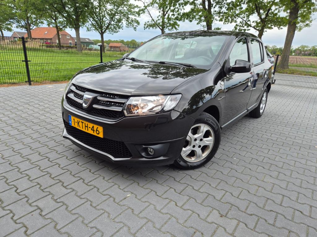 Dacia Sandero 0.9 TCE 66KW Stepway 2013 Zwart, Auto's, Voorwielaandrijving, 898 cc, 31 €/maand, 937 kg