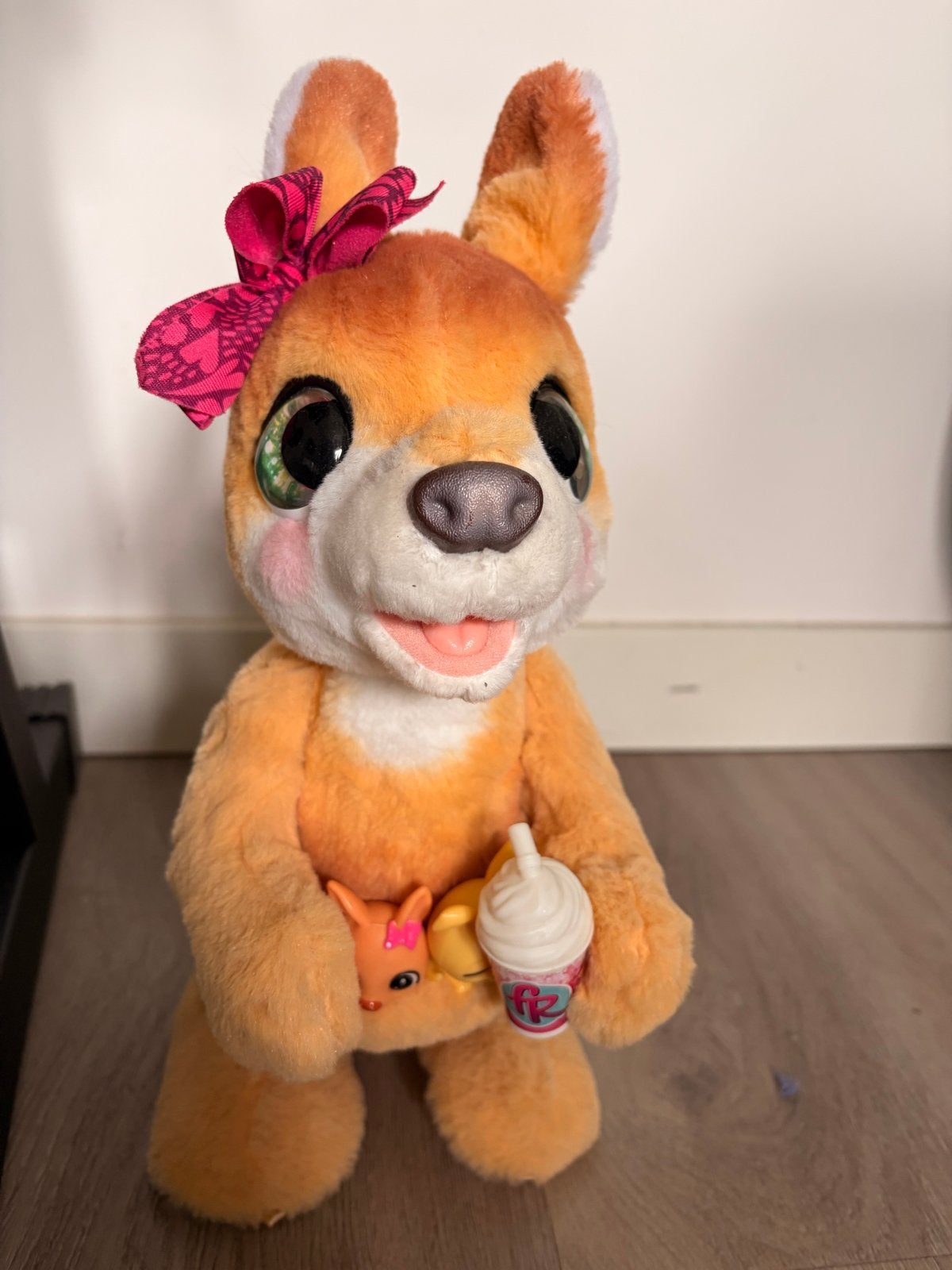 FurReal Friends Mama Josie de Kangoeroe met baby's, Kinderen en Baby's, Oranje, Overige merken, Overige karakters, Overige typen
