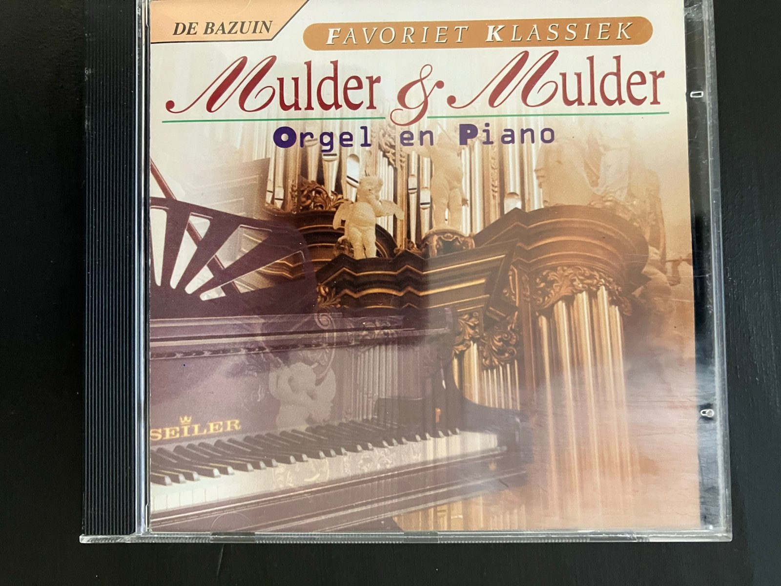 Mulder & Mulder - Orgel en Piano - Favoriet Klassiek CD, Overige componisten, Overige typen, Ophalen of Verzenden, Zo goed als nieuw