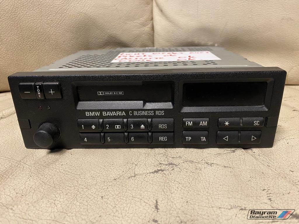 Bmw radio cassettespeler Bavaria c business rds E30 E36 E34, Auto diversen, Autoradio's, Ophalen of Verzenden, -, -, -