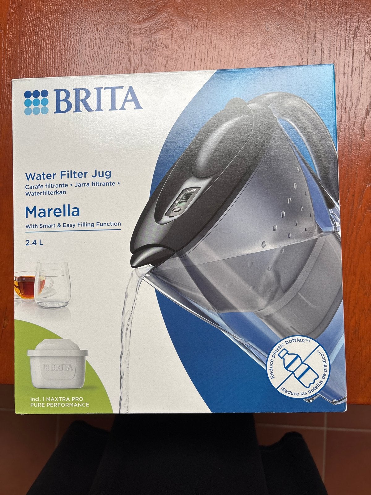 BRITA Marella Waterfilterkan 2.4L met MAXTRA PRO filter, Ophalen, Zo goed als nieuw