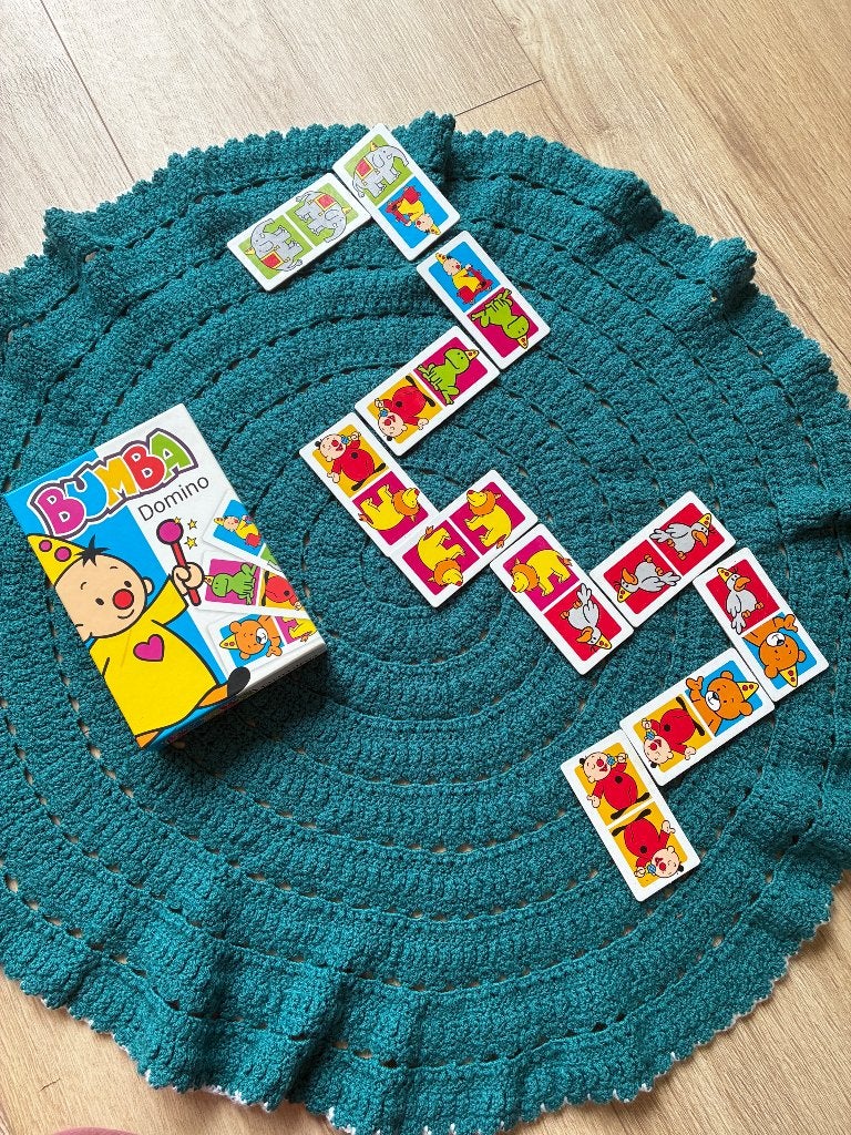 Bumba Domino spel compleet met handleiding, Ophalen of Verzenden, Gebruikt, Ontdekken
