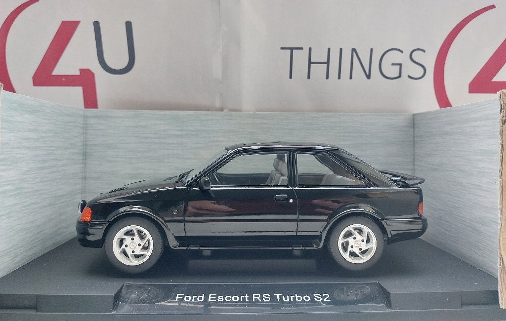MCG 1:18 Ford Escort MK4 RS Turbo S2 zwart nieuw in doos, Ophalen of Verzenden, Nieuw, Auto, Overige merken