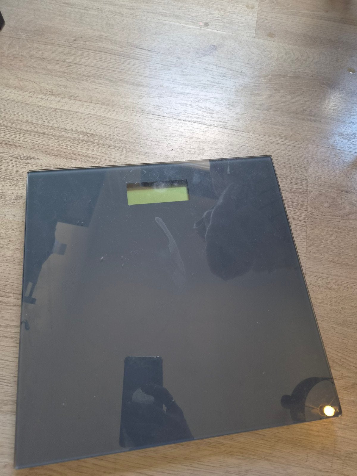 Digitale Personenweegschaal - Zwart Glas, Witgoed en Apparatuur, Ophalen, Gebruikt, 1 tot 500 gram, 100 kg of meer