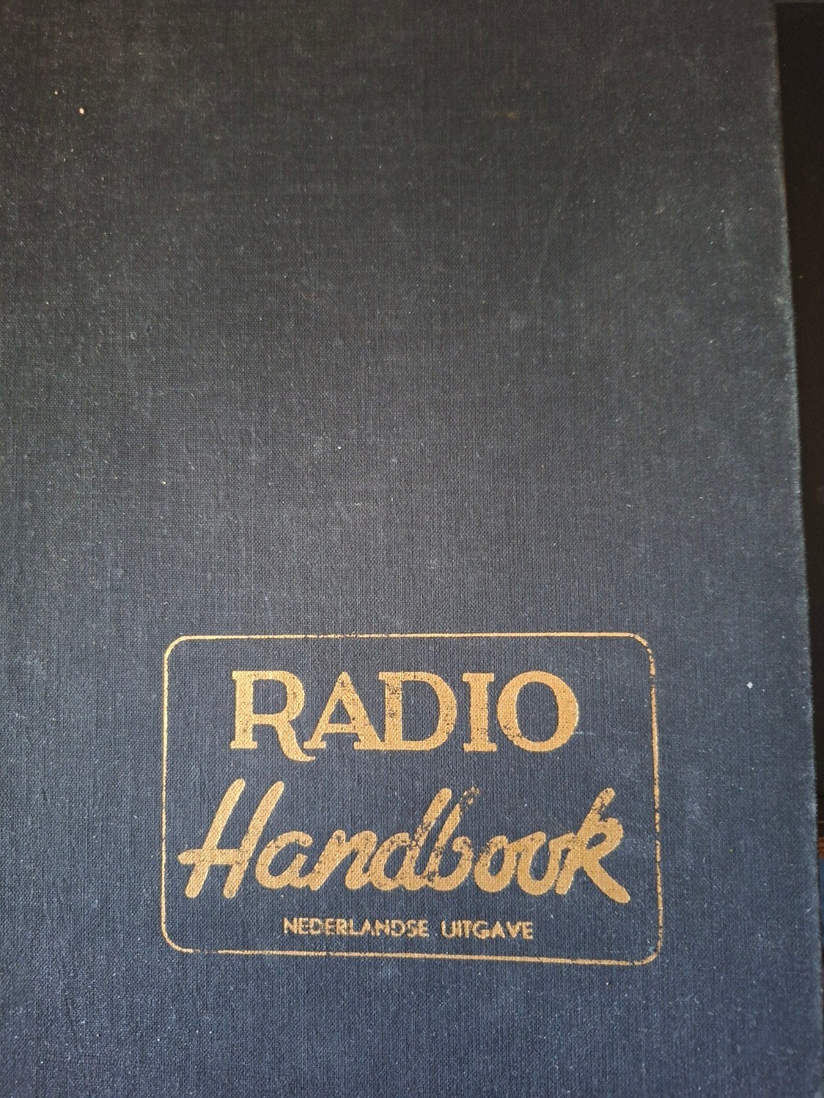 The Radio Handbook - Nederlandse Uitgave (1950), Boeken, Ophalen of Verzenden, Gelezen, Elektrotechniek, P. H. Brans, Ltd.