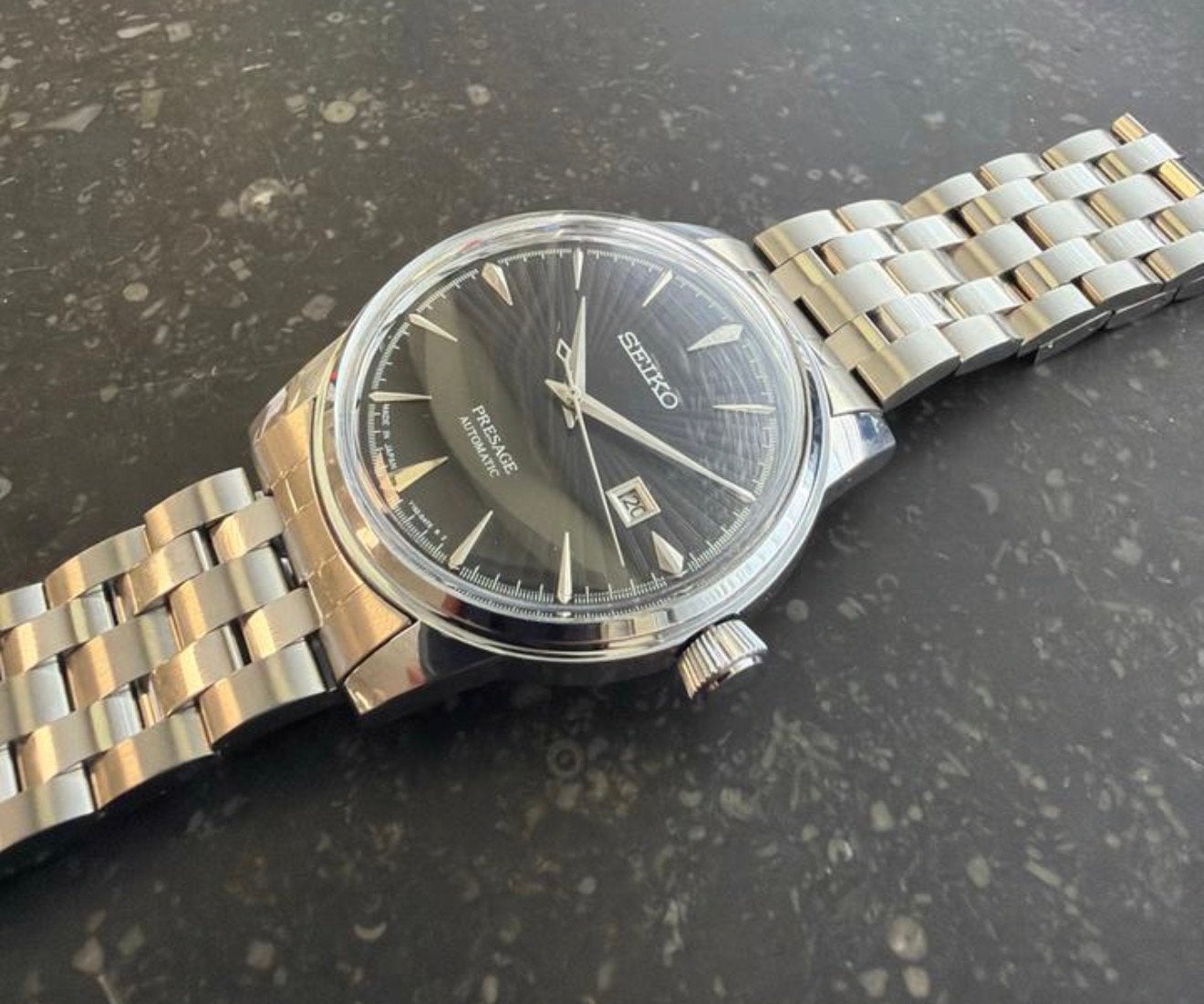 Seiko Presage Cocktail Time SRPE017 Automaat, Staal, Polshorloge, Ophalen of Verzenden, Zo goed als nieuw