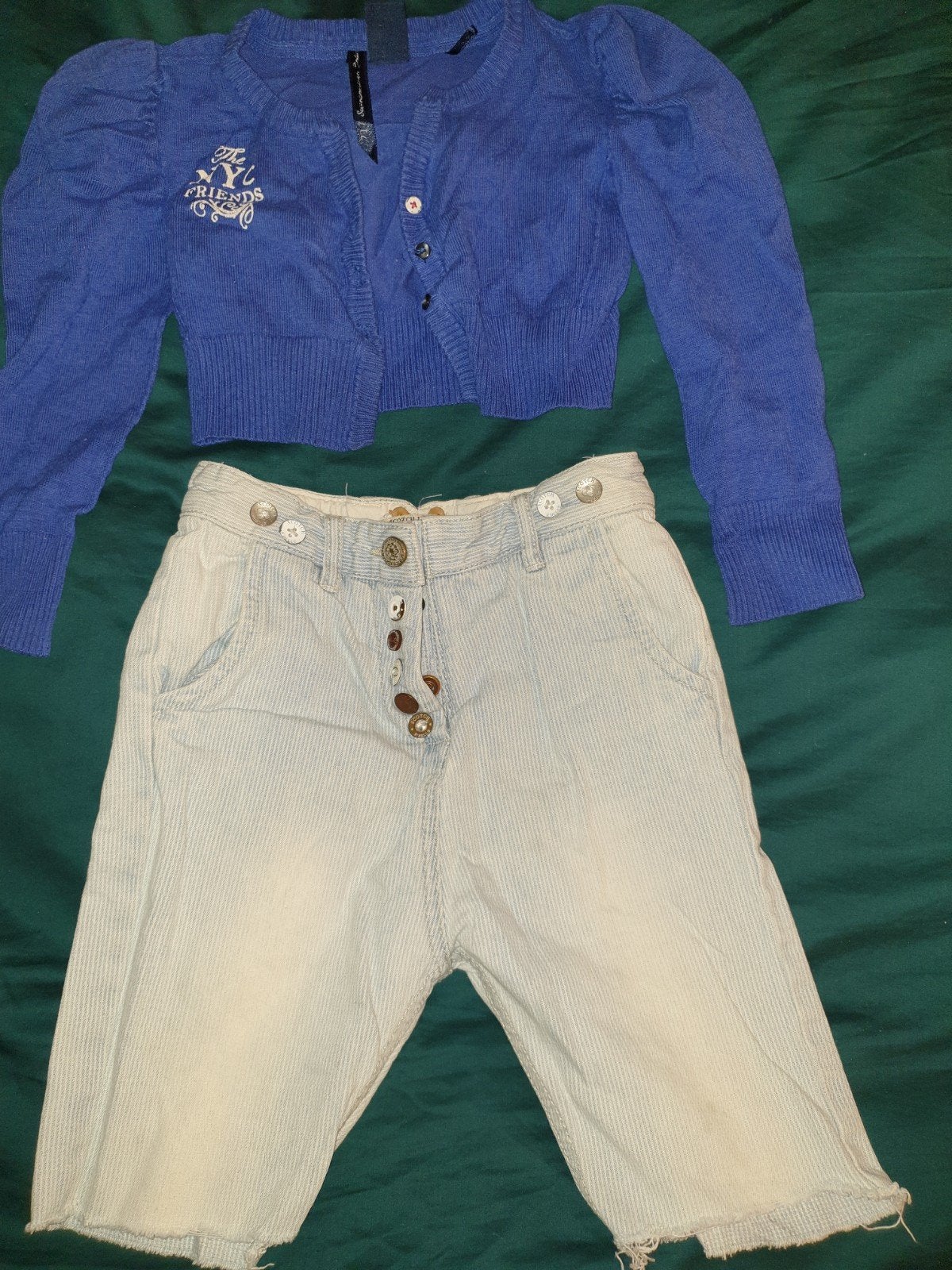 Scotch R'Belle kortebroek baggy vestje bolero 717 104, Ophalen, Gebruikt, Meisje, Trui of Vest