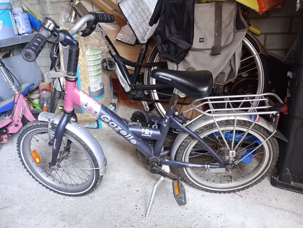 Fiets gazelle 18 inch, Ophalen, Terugtraprem, Gazelle, 16 tot 20 inch