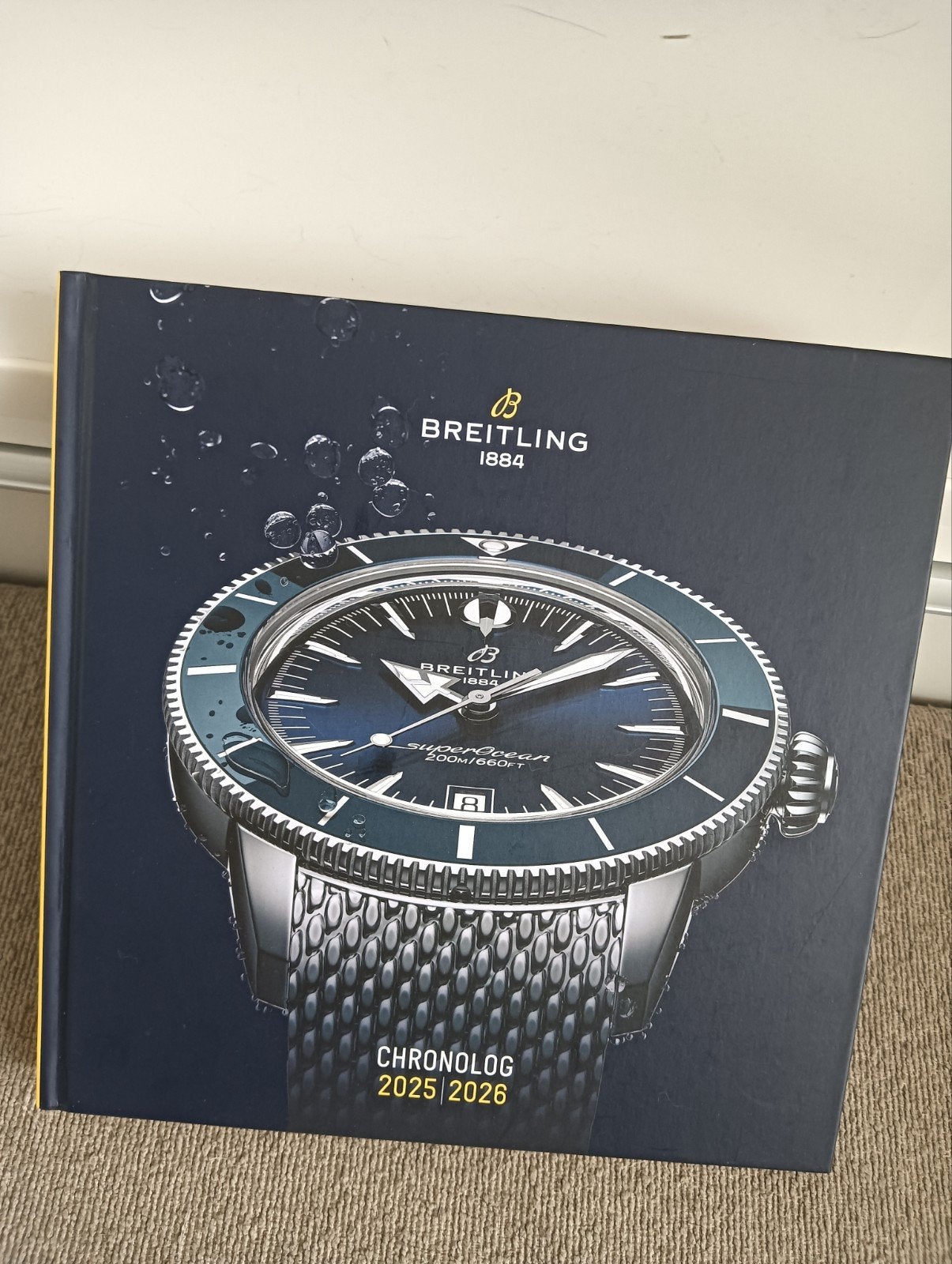 Breitling Chronolog 2025 - 2026 nieuw, Ophalen of Verzenden, Nieuw, Blauw, Android