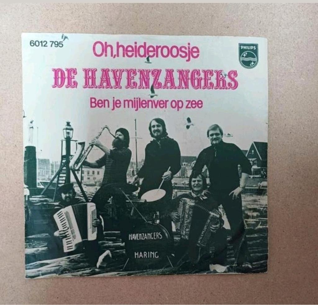 De Havenzangers  - Oh, Heideroosje, Beschermende buitenhoes, Ophalen of Verzenden, Gebruikt, Pop