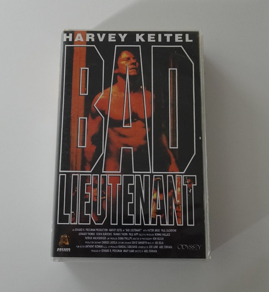 Bad Lieutenant - Film op VHS uit 1992, Cd's en Dvd's, VHS | Film, Alle leeftijden, Ophalen, Zo goed als nieuw