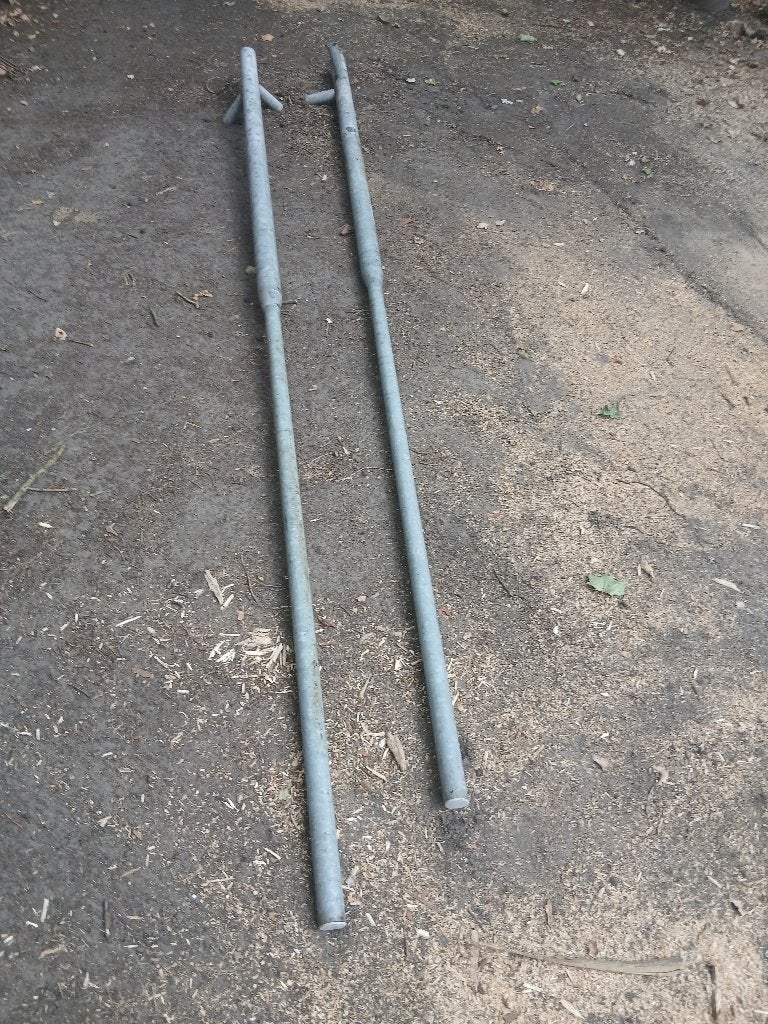 gegalvaniseerde palen, Ophalen, Zo goed als nieuw, Minder dan 180 cm, Palen