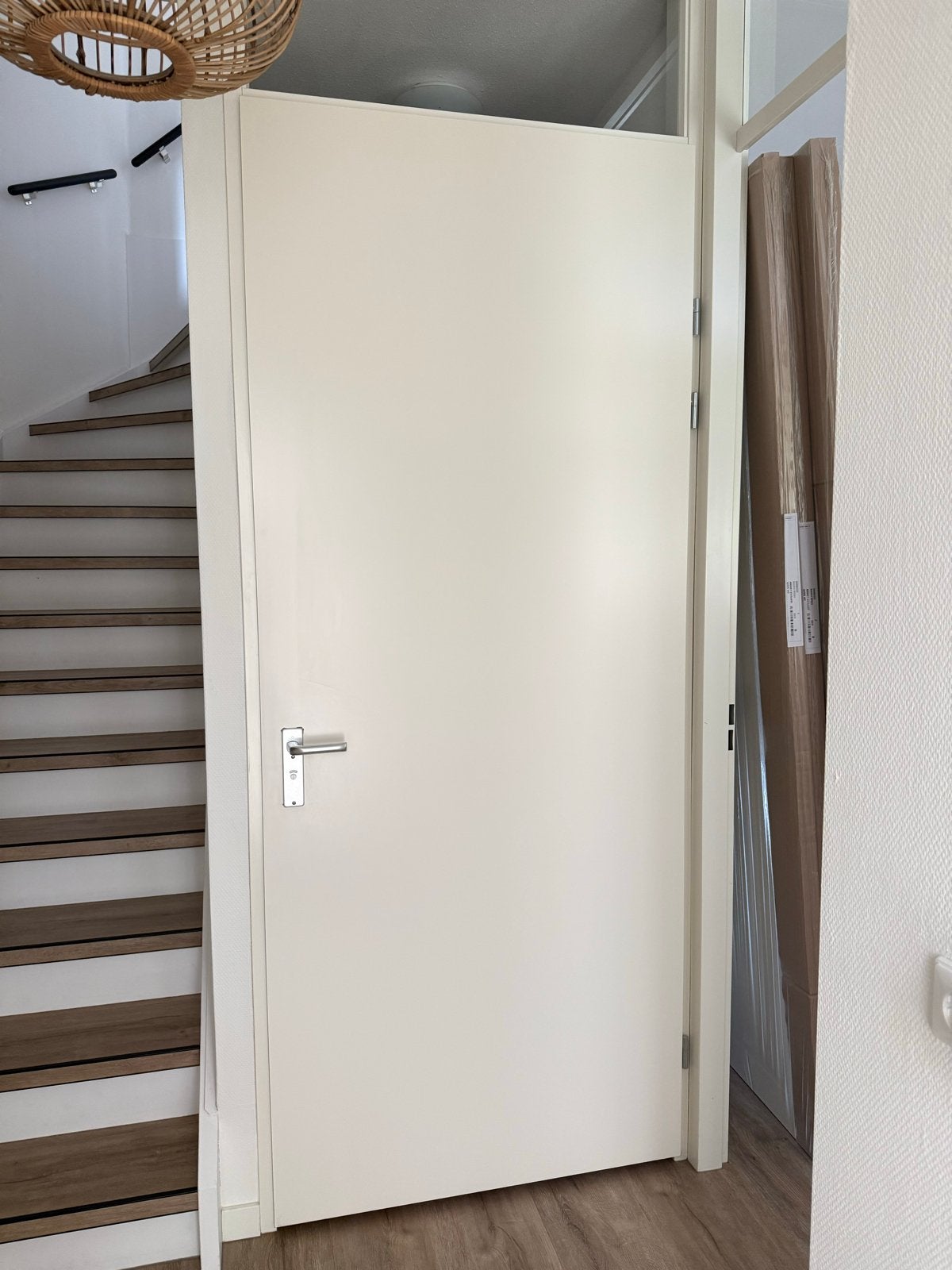 3x binnendeur met beslag (1x toiletdeur met slot), Ophalen, Gebruikt, 80 tot 100 cm, Binnendeur
