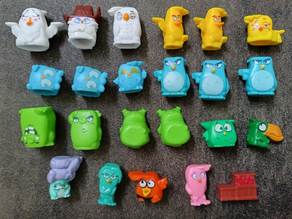 Angry Birds poppetjes, Verzamelen, Supermarktacties, Plus, Ophalen of Verzenden