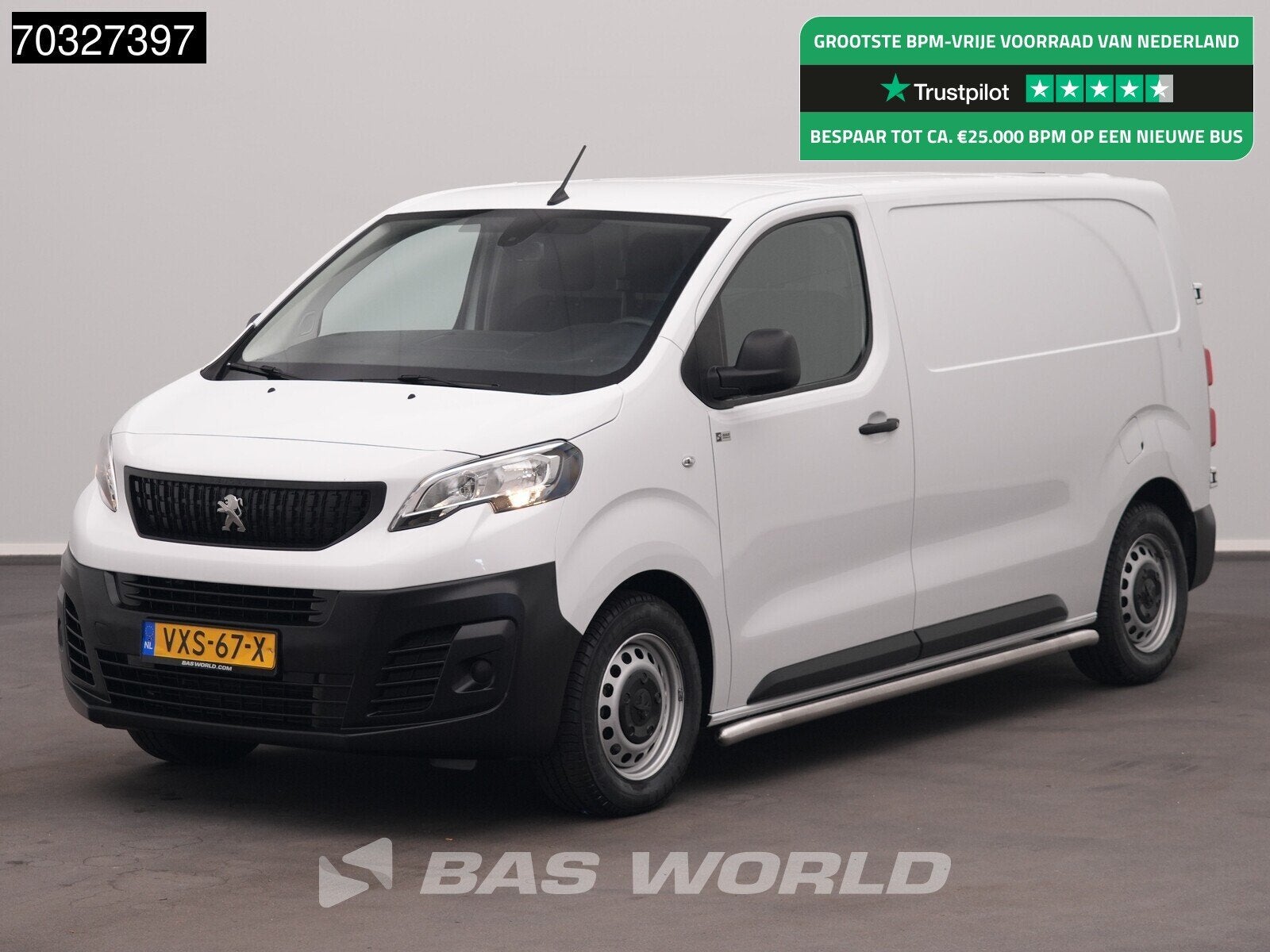 Peugeot Expert 120pk L2H1 Airco Cruise Camera Parkeersensore, Stof, Gebruikt, Euro 6, 4 cilinders