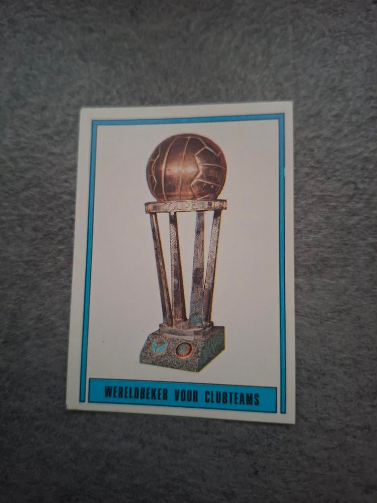 Panini sticker Voetbal 78. Beker voor Clubteams., Verzenden, Zo goed als nieuw, Sticker
