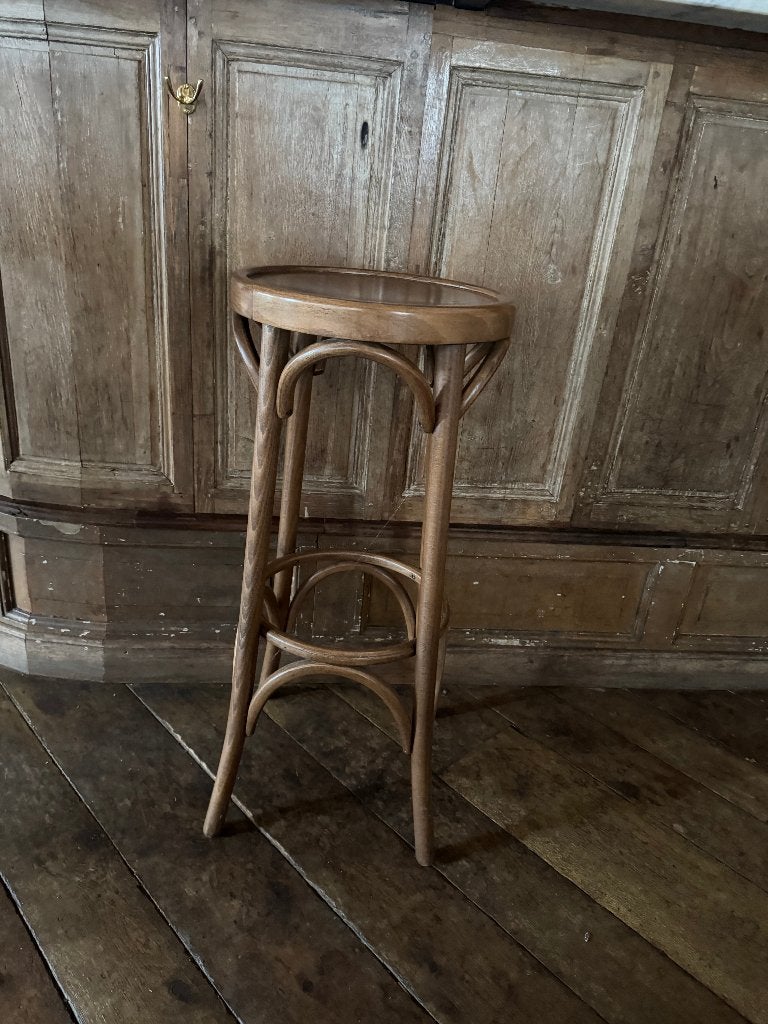 10 BARKRUKEN / HOUT - PARIS STYEL, Huis en Inrichting, Ophalen, 5 krukken of meer, 60 tot 90 cm, Zo goed als nieuw