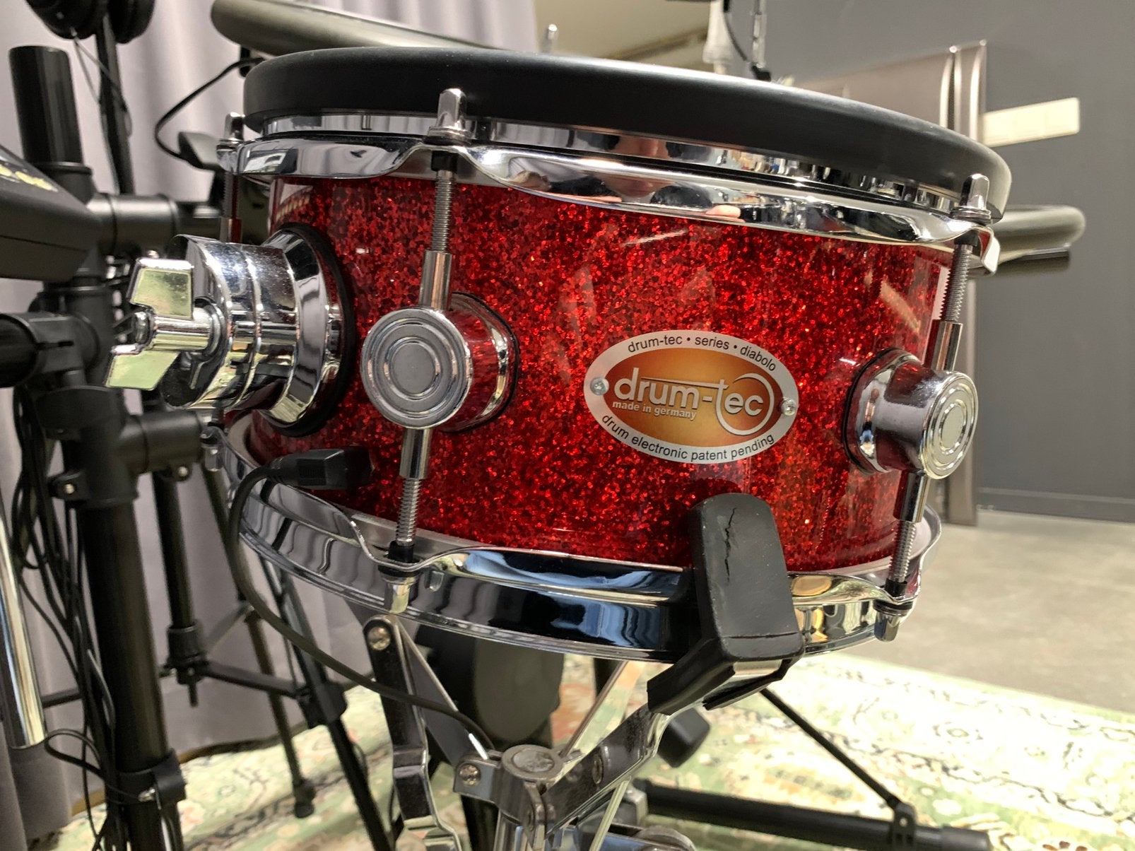 Elektronisch drumstel Roland TD3 V-Drums + Drumtec Snare, Ophalen, Zo goed als nieuw, Roland