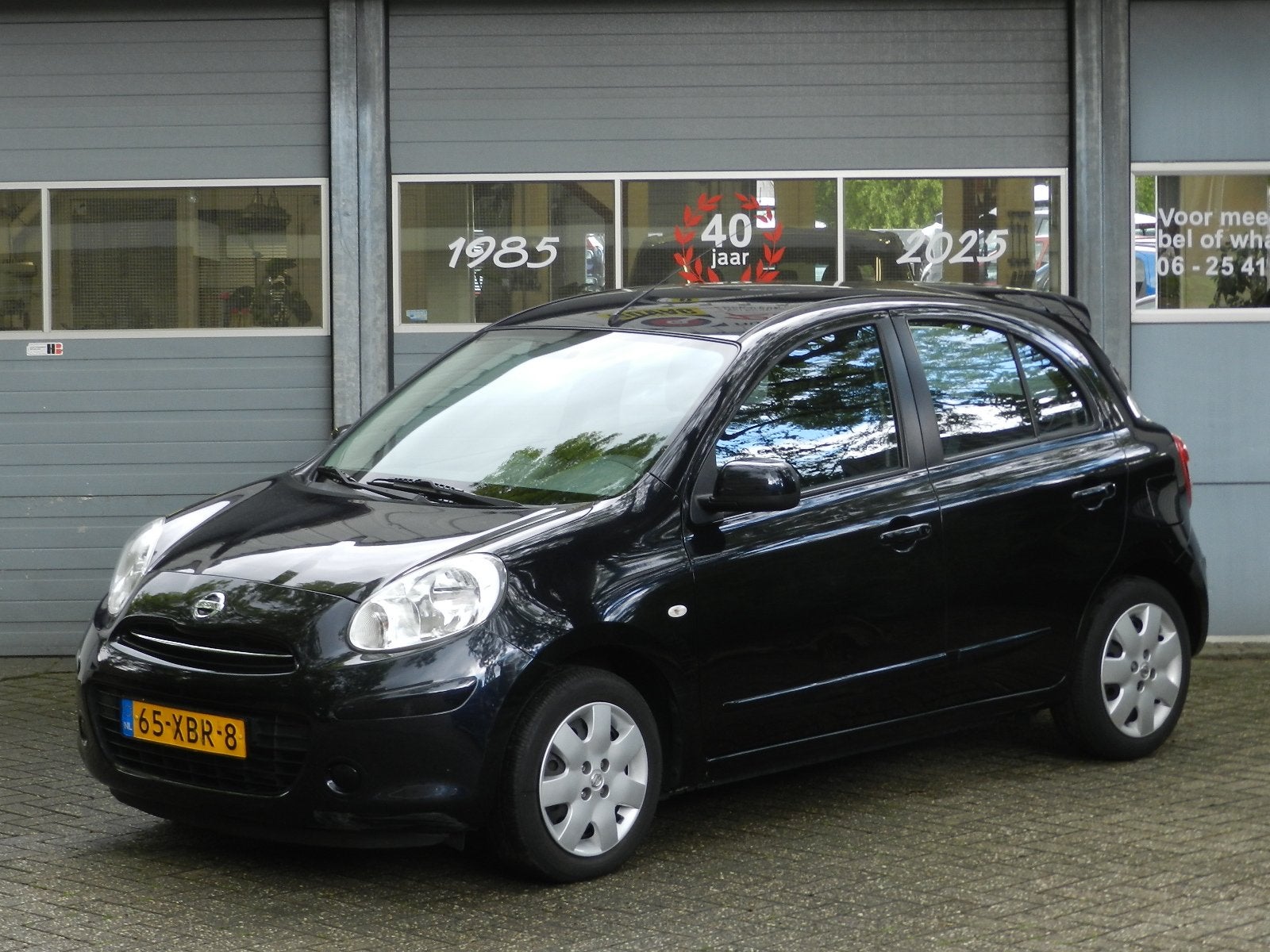 Nissan Micra 1.2 DIG-S Acenta 5Deurs Airco Parel lak Isofix, Auto's, Voorwielaandrijving, Stof, Zwart, 1198 cc