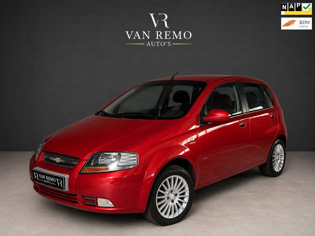 Chevrolet Kalos 1.4-16V Style Automaat|Airco|BT Audio|5-drs|, Auto's, Chevrolet, 94 pk, 4 cilinders, Metallic lak, Bedrijf
