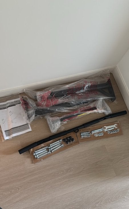 Optrekstang, pull up bar, 125kg, Sport en Fitness, Ophalen, Nieuw, Krachtstation