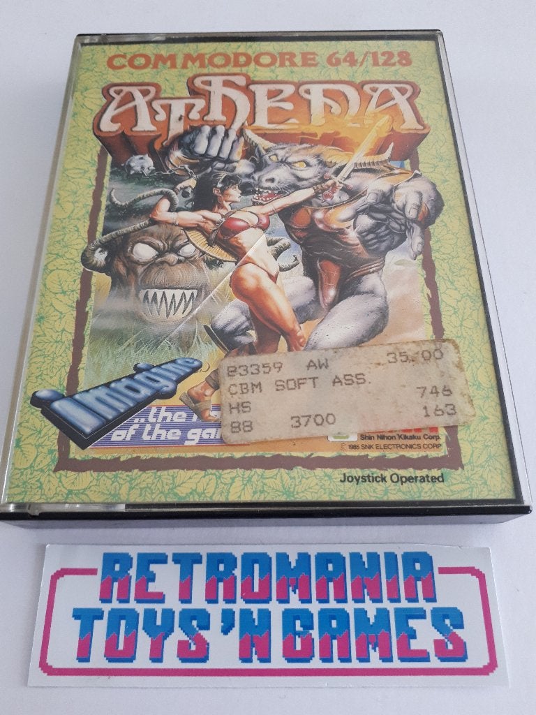 commodore 64/128 game - athena (tape), Verzenden, -, -, -