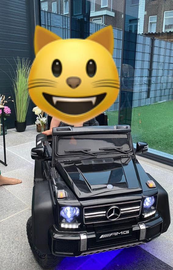 Mercedes G63 AMG 6x6 Kinderauto XXL, Ophalen of Verzenden, Zo goed als nieuw, Afstandsbediening