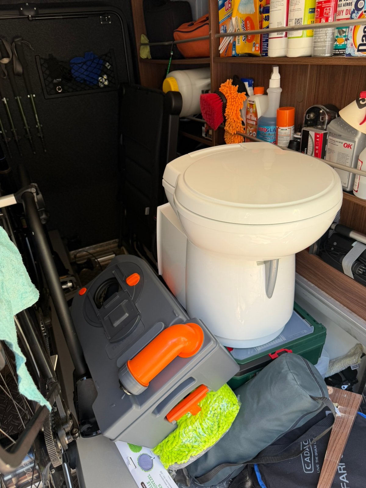 Thetford C260 compleet met cassette en twusch, Caravans en Kamperen, Ophalen, Zo goed als nieuw
