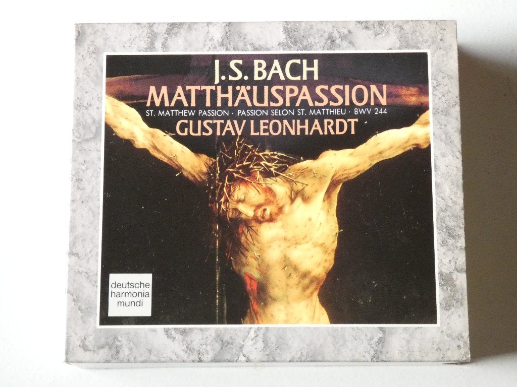 J.S. Bach ‎– Gustav Leonhardt – Matthäuspassion BWV 244, Verzenden, Barok, Gebruikt, Overige typen