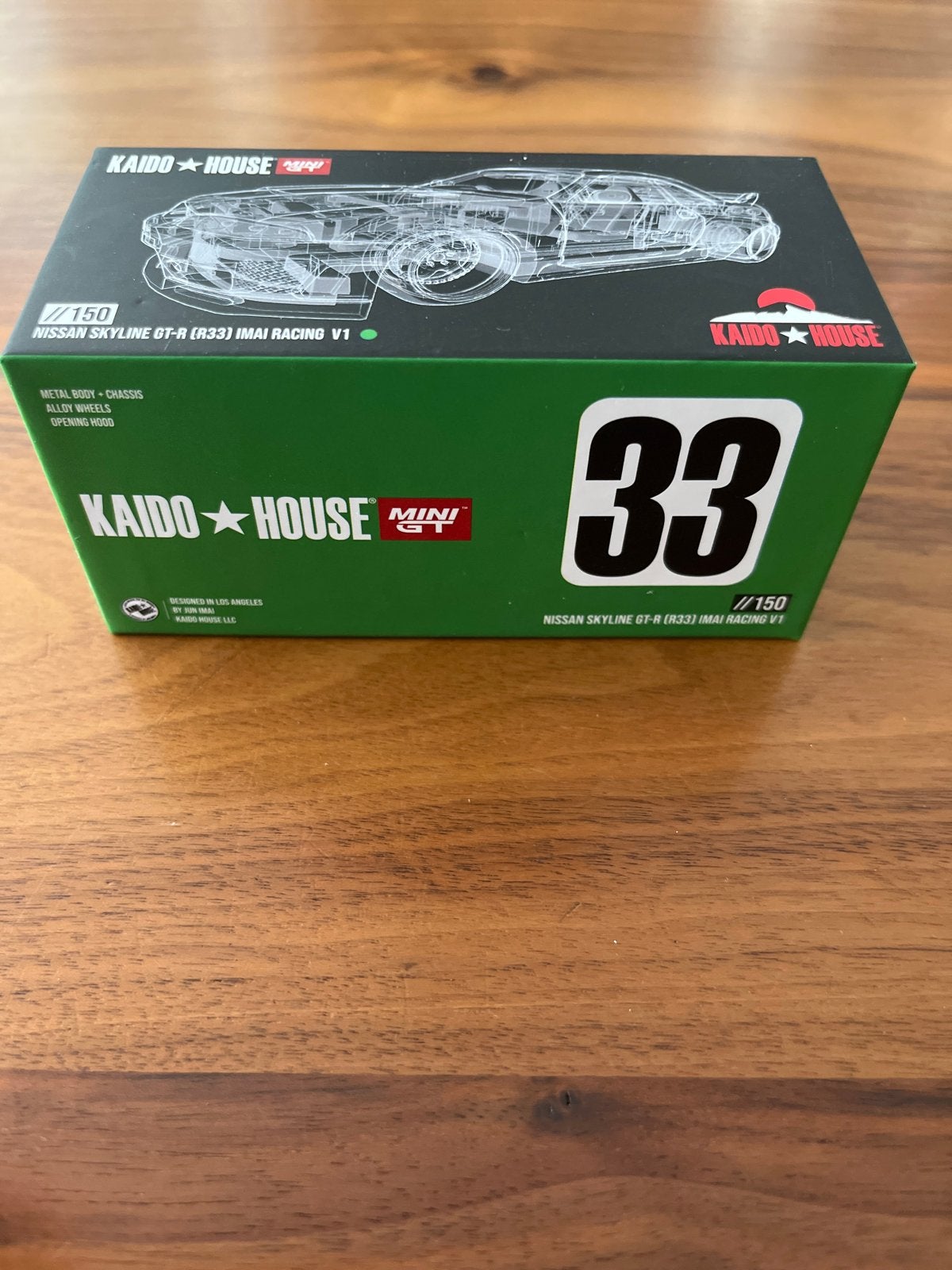 Kaido House Mini GT Nissan Skyline GT-R (R33) Imai Racing V1, Ophalen of Verzenden, Nieuw, Overige typen