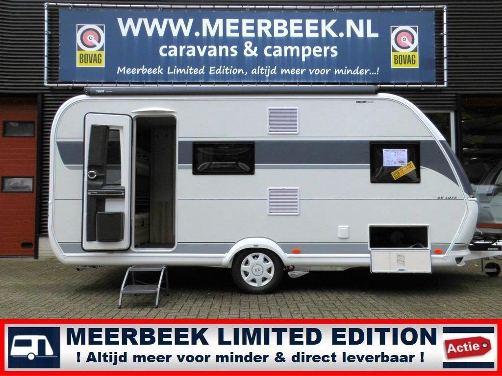 Hobby De Luxe 490 KMF 5199,=KORTING +MOVER +THULE +BC260, Hobby, Treinzit, Particulier, Overige typen