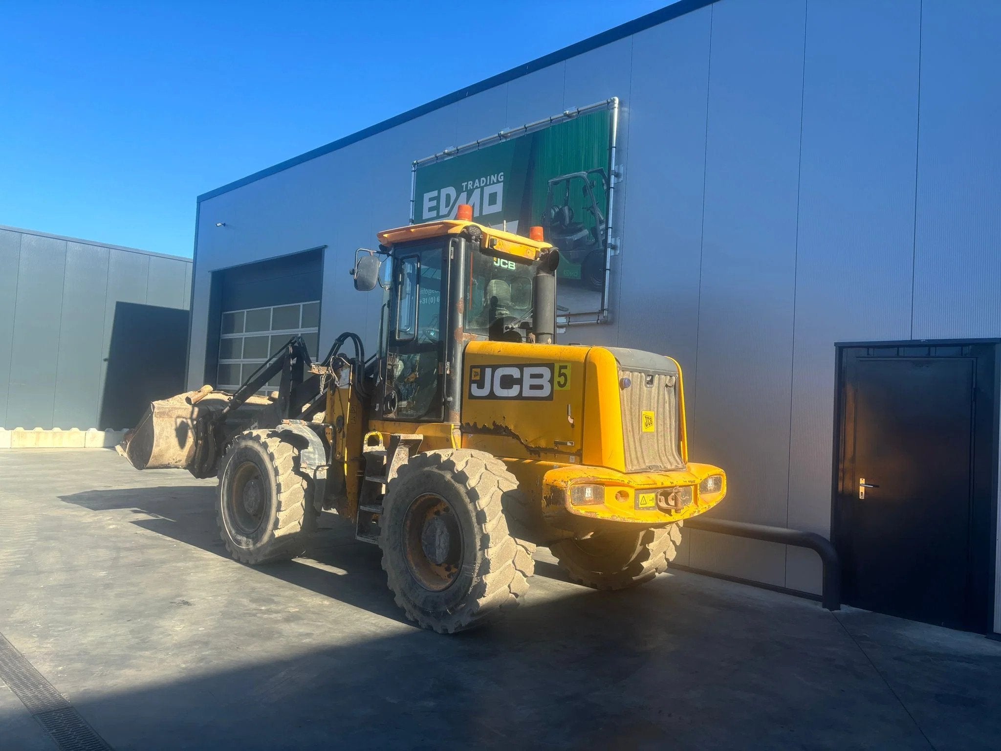 JCB Loader 416 (bj 2013), Wiellader of Shovel