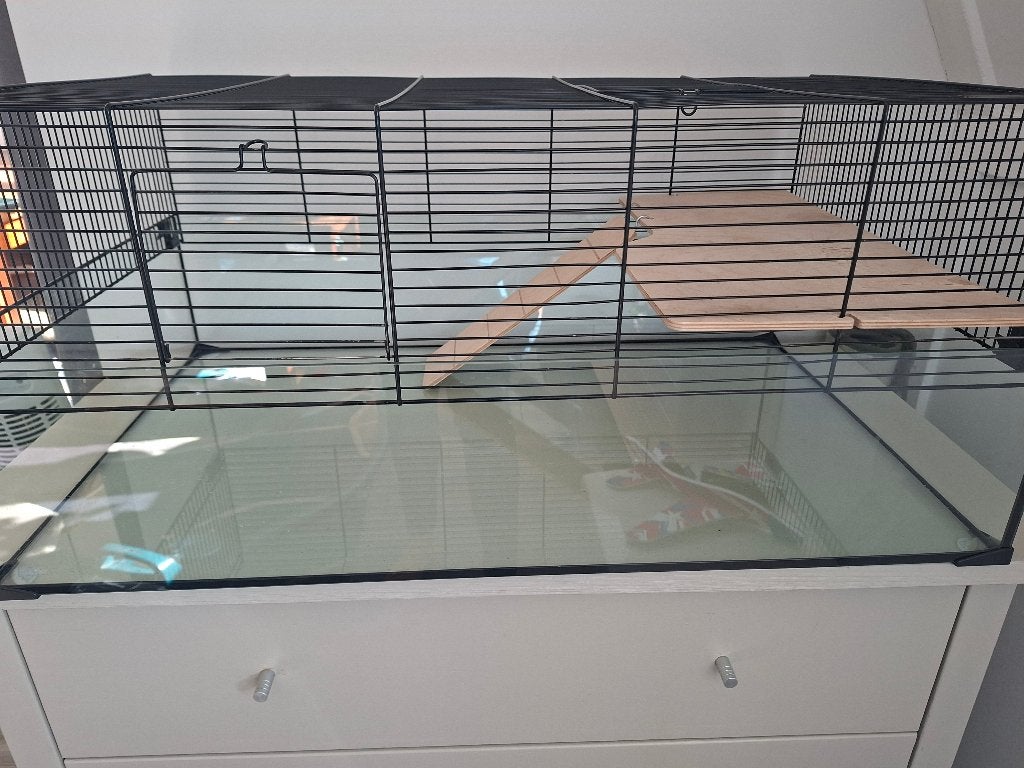 Hamsterkooi, Dieren en Toebehoren, Kooi, Gebruikt, Hamster, 75 tot 110 cm