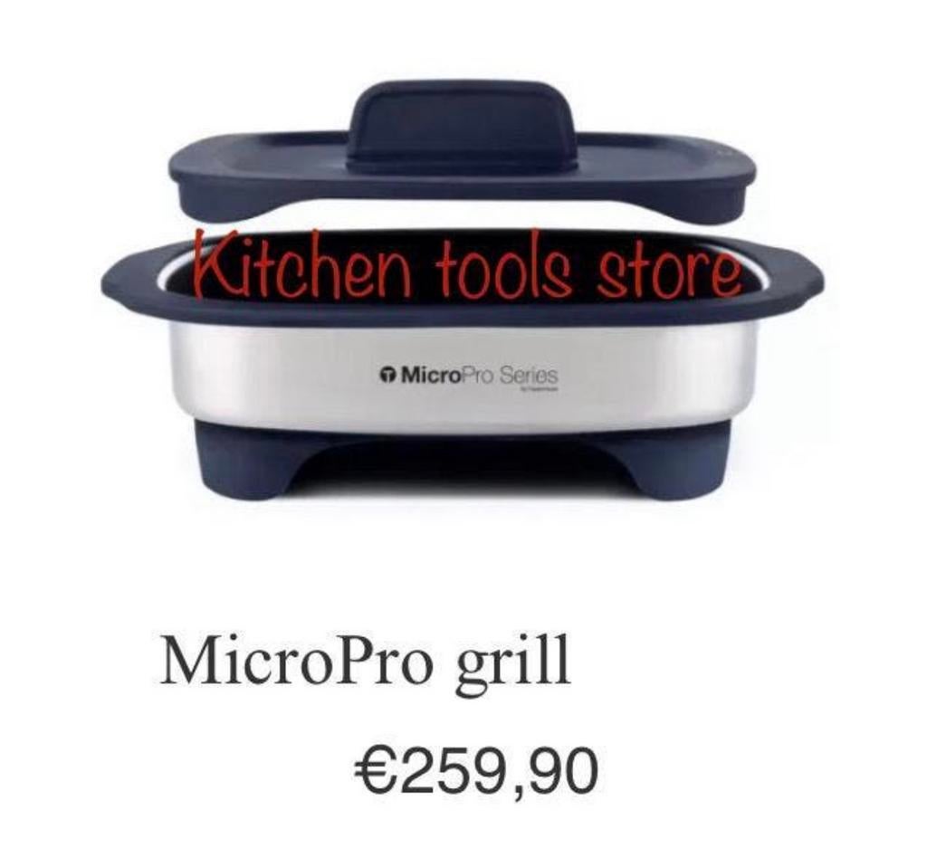 Tupperware MicroPro grill + gratis micropro ring laatste set, Ophalen of Verzenden, Nieuw, Overige typen