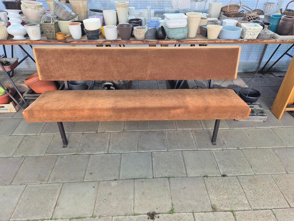 Kerkbank 2 meter lang, Ophalen, Gebruikt, Hout