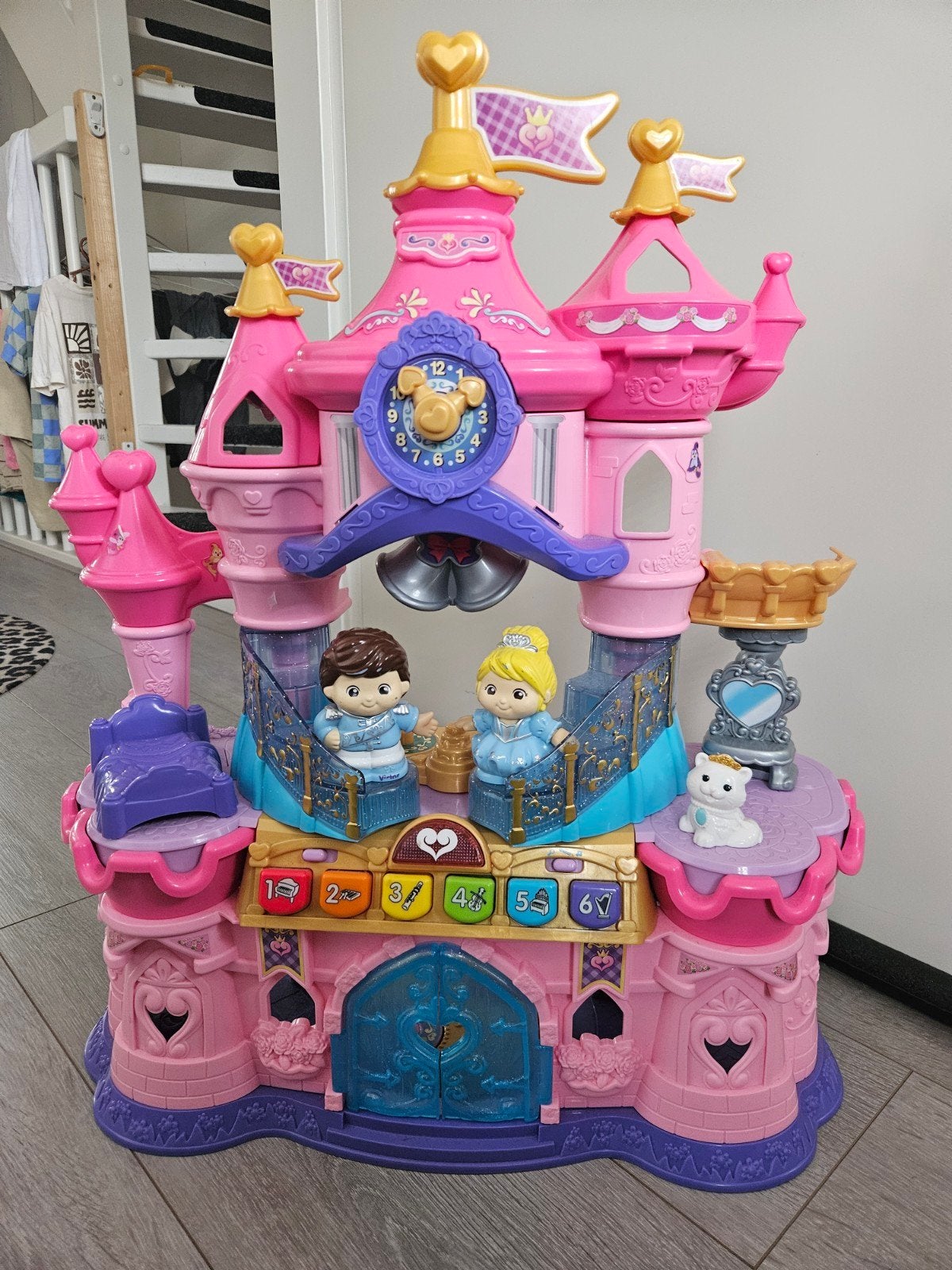 VTech Vrolijke Vriendjes Magische Lichtkasteel, Kinderen en Baby's, Ophalen, Gebruikt, Overige typen, Met licht
