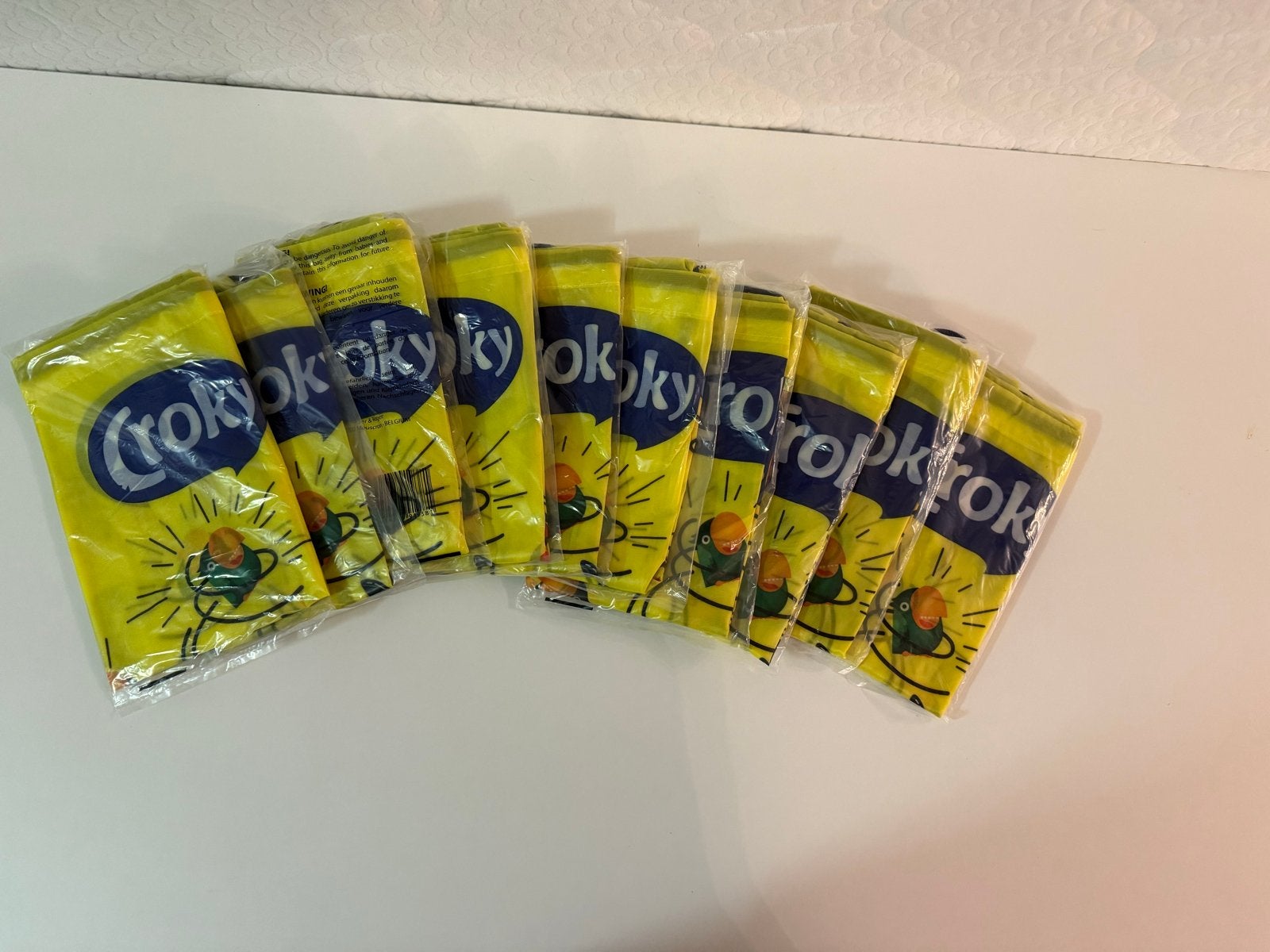 Croky Krokrok rugzakjes - 10 stuks, Verzenden, Nieuw
