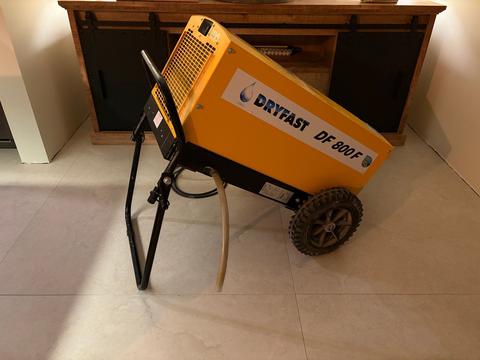 Dryfast DF 800 F Bouwdroger - Krachtige Ontvochtiger, Ophalen